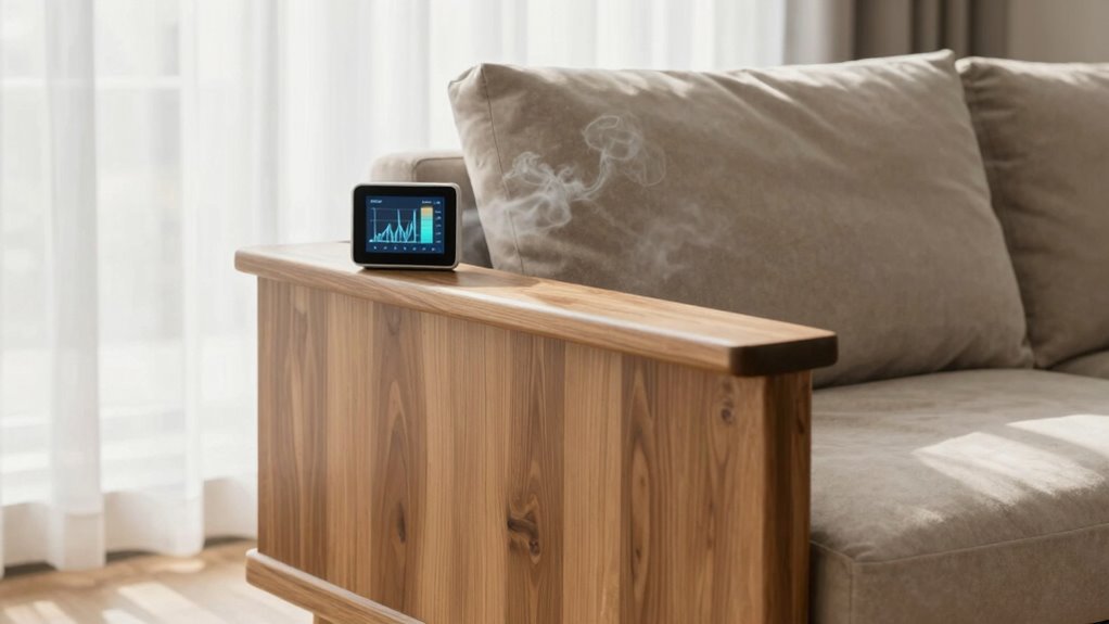 detecting ongoing off gassing