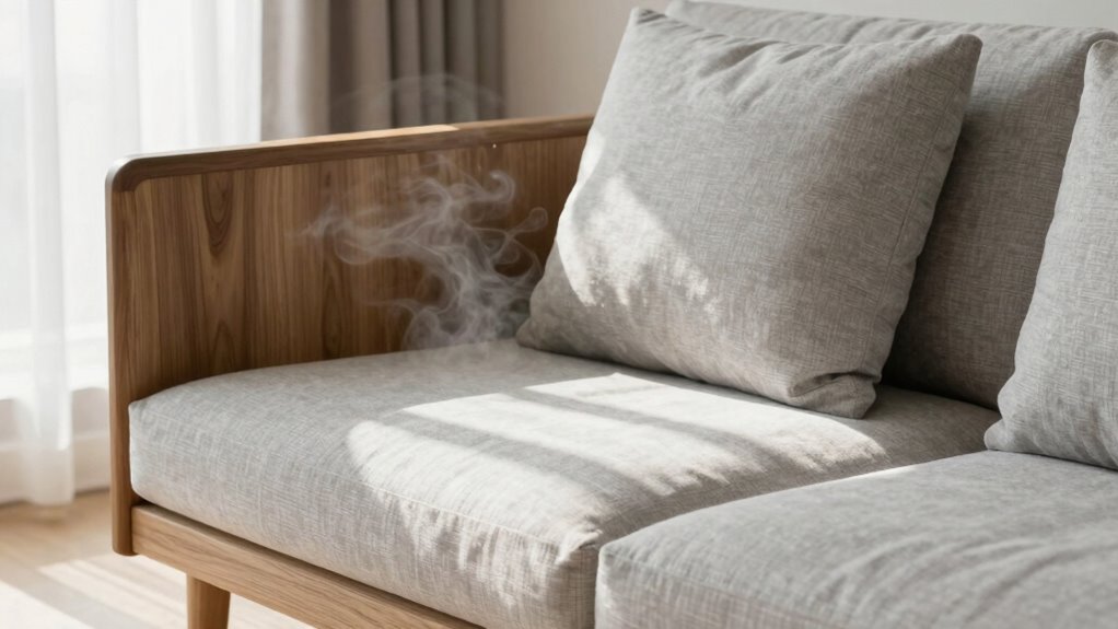 furniture voc off gassing duration