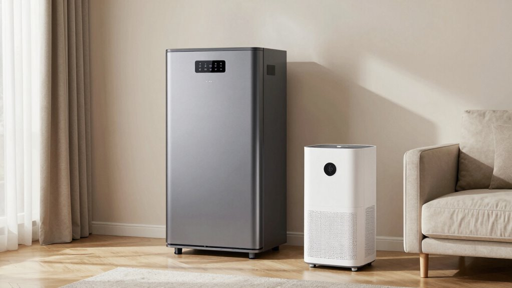 house vs portable dehumidifiers