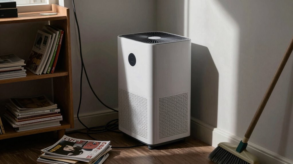 incorrect dehumidifier placement