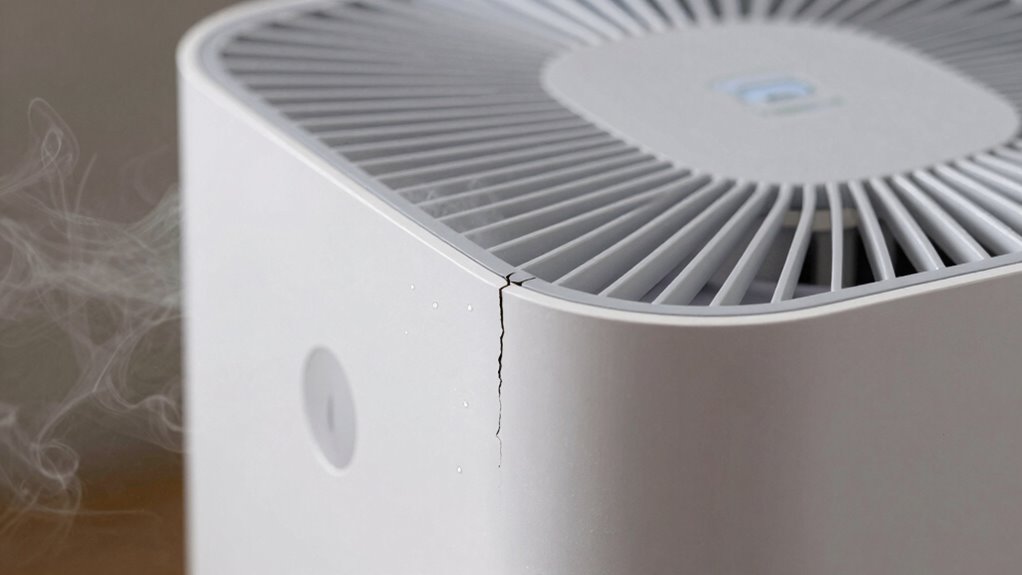 leakage reduces air purity