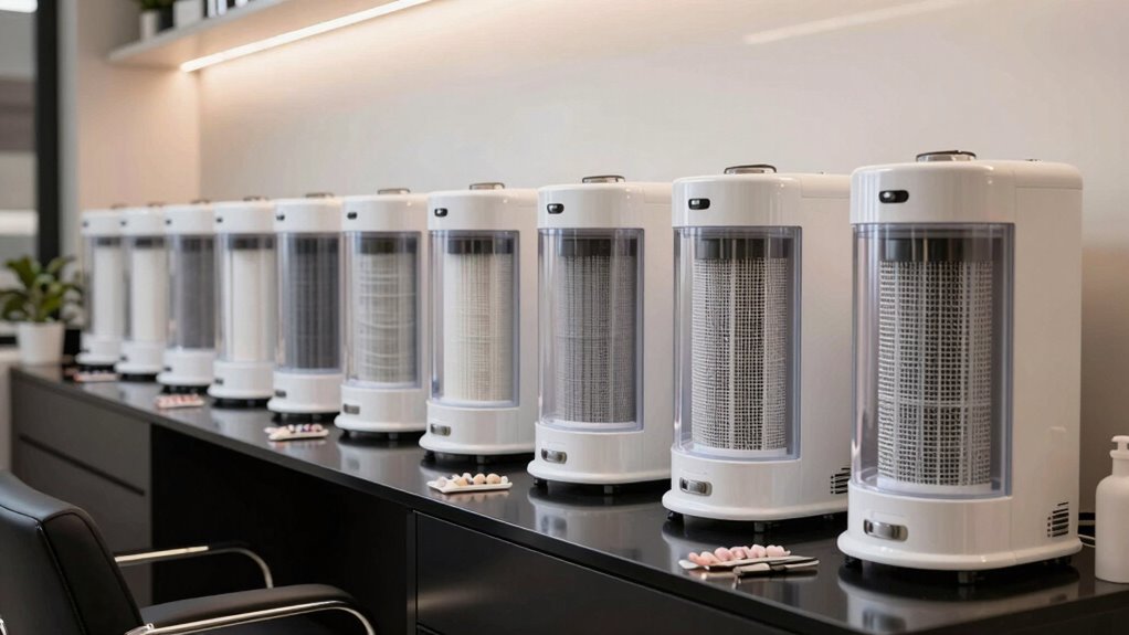 nail salon dust collectors