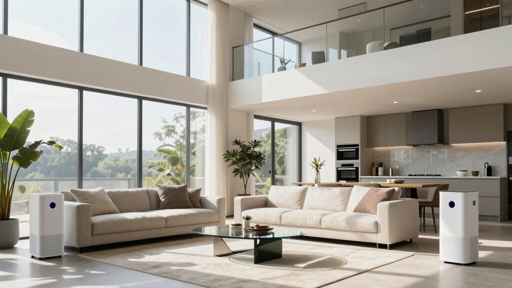 open concept air circulation management