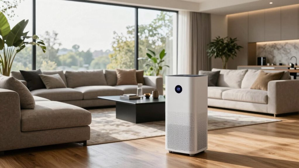 open concept air purifier