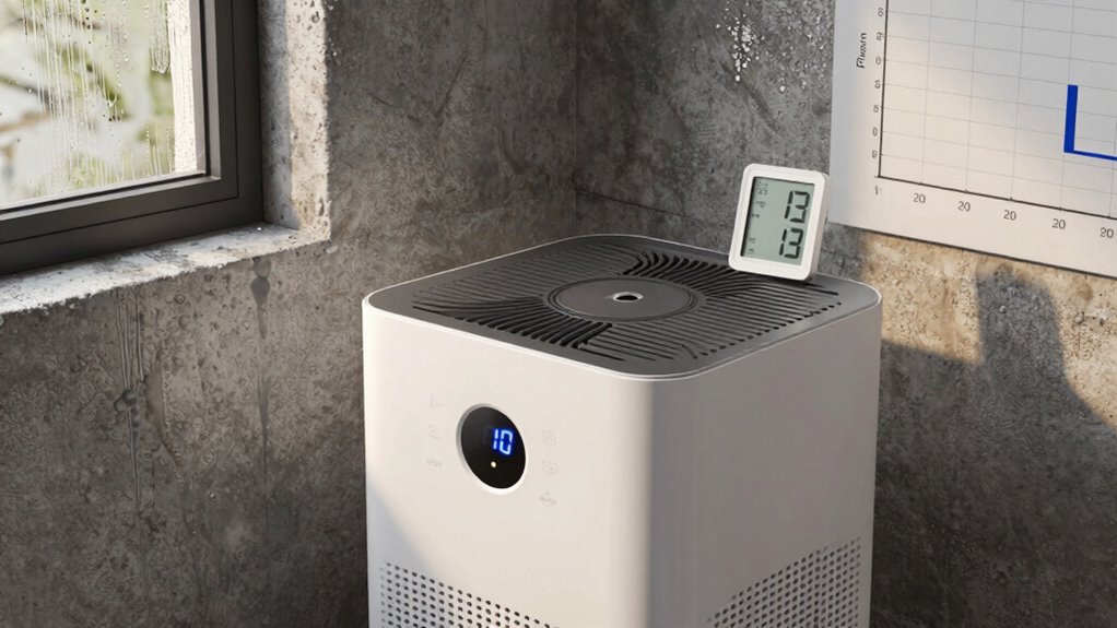 proper basement dehumidifier sizing