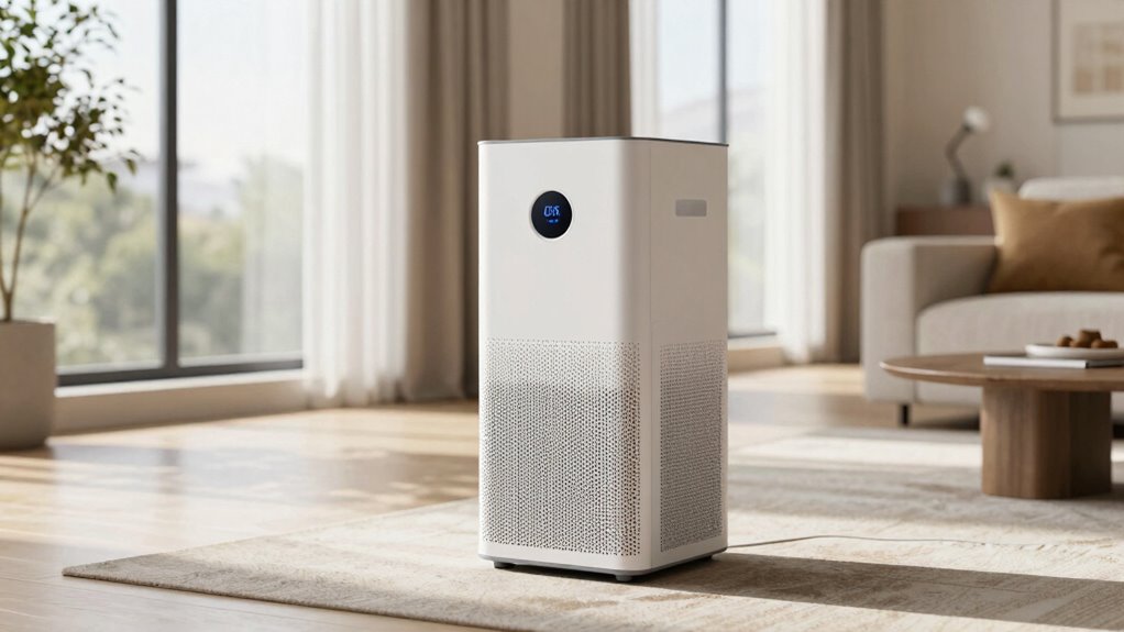 properly sized air purifier