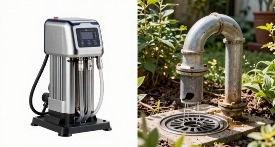 pump versus gravity drainage