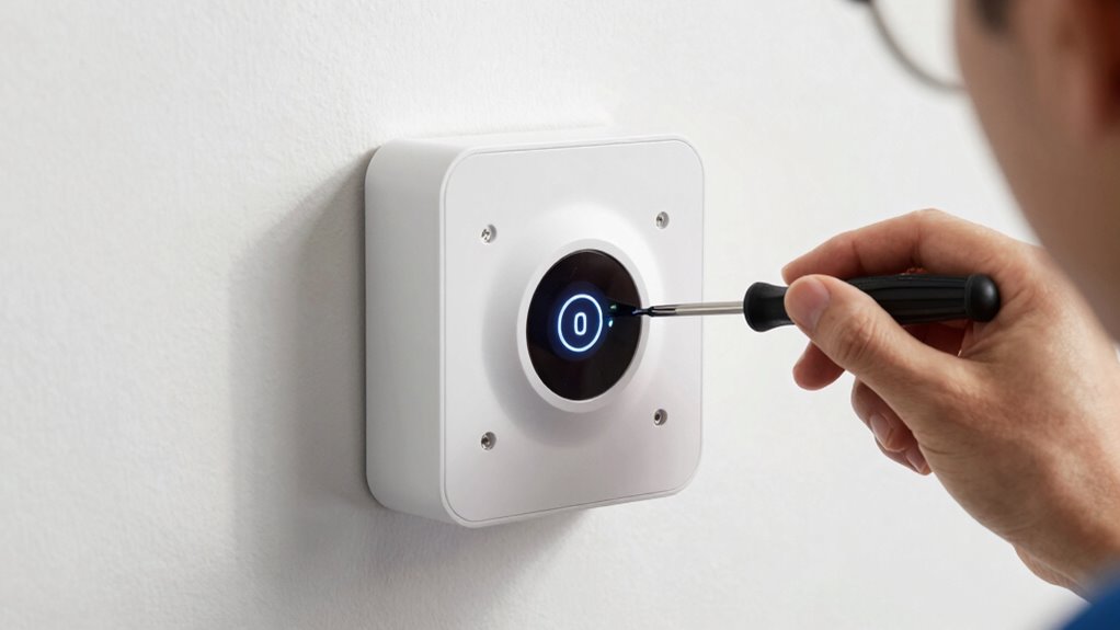 reset air quality sensor properly