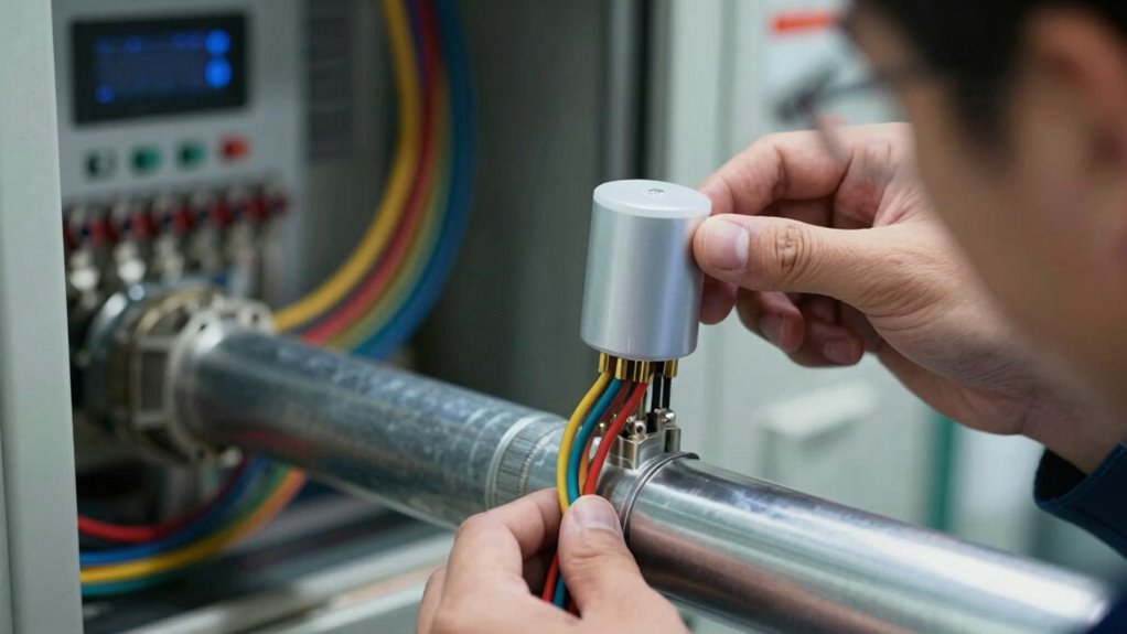 secure sensors with proper mounting