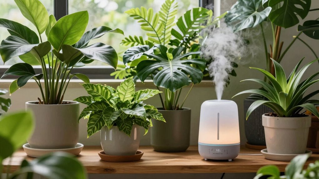 smart humidifiers with hygrometers