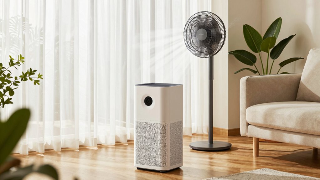 strategic fan placement enhances airflow