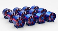 top air duct fans