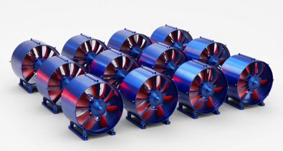 top air duct fans