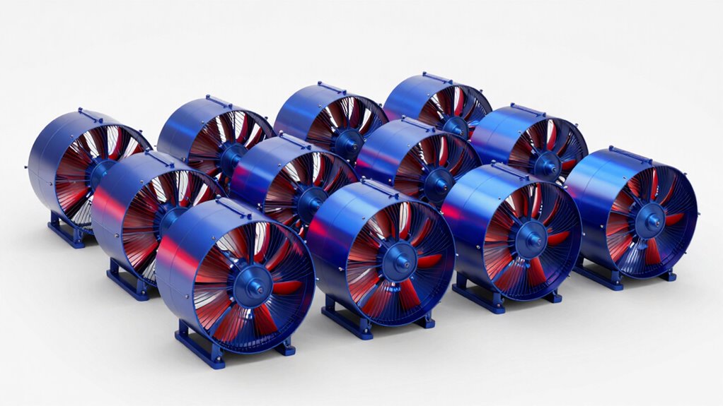 top air duct fans