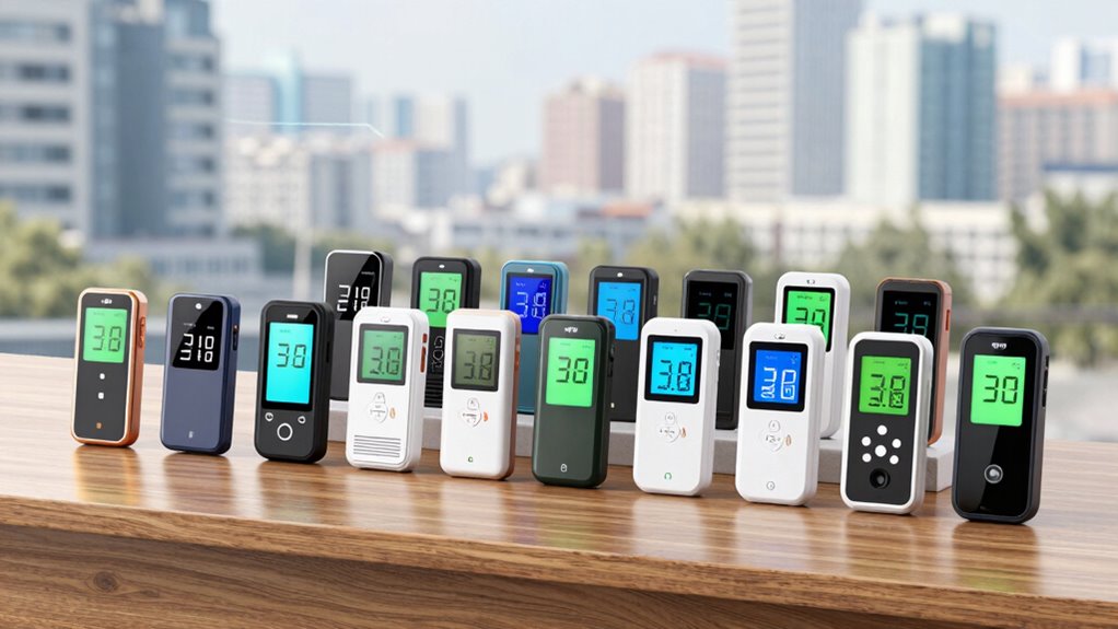 top air quality meters