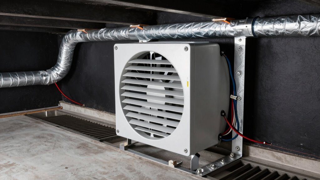 top crawlspace fan systems