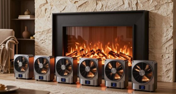 top fireplace fan systems