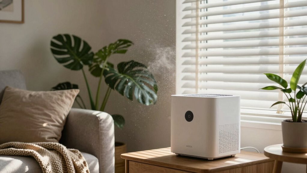 use air purifiers and ventilation