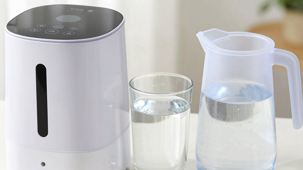 use distilled water only