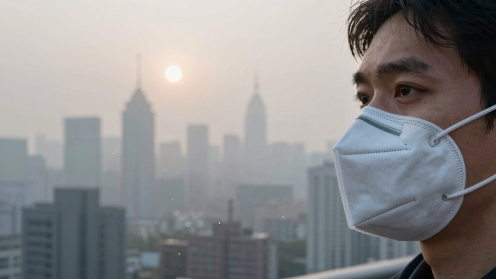 wear masks and purifiers