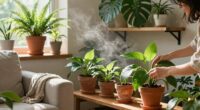 balancing humidity with plants