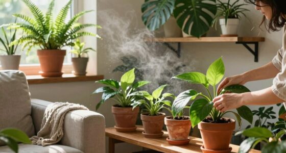 balancing humidity with plants