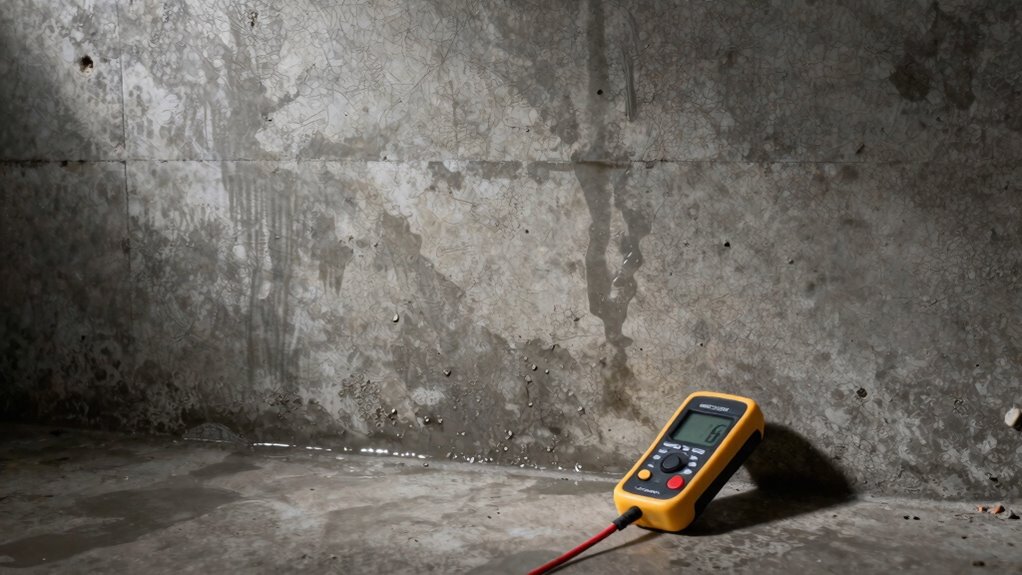 basement moisture inspection log
