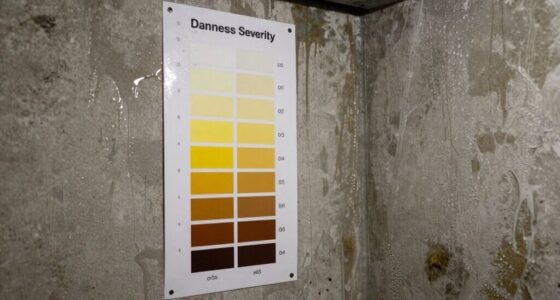 basement moisture severity guide