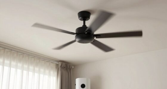ceiling fans affect purifier coverage