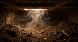 crawl space air rises