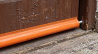 door seal prevents smoke infiltration