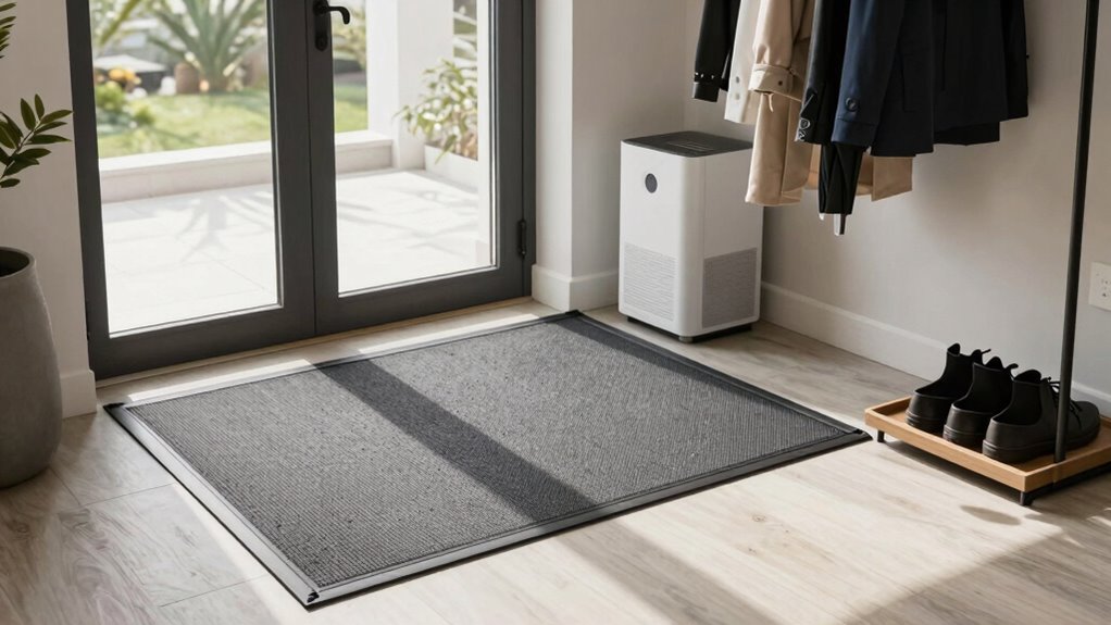 entryway pollen prevention strategy