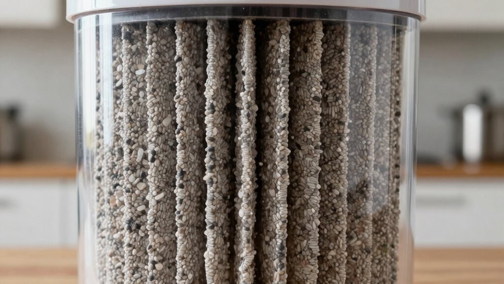 filter thickness determines longevity