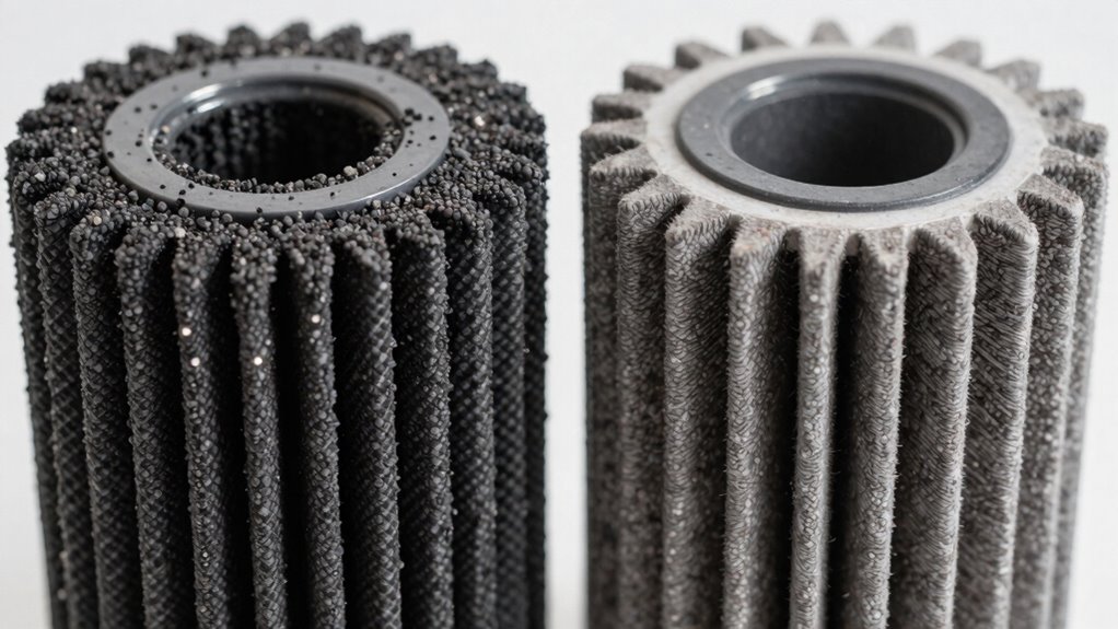 filter thickness impacts effectiveness