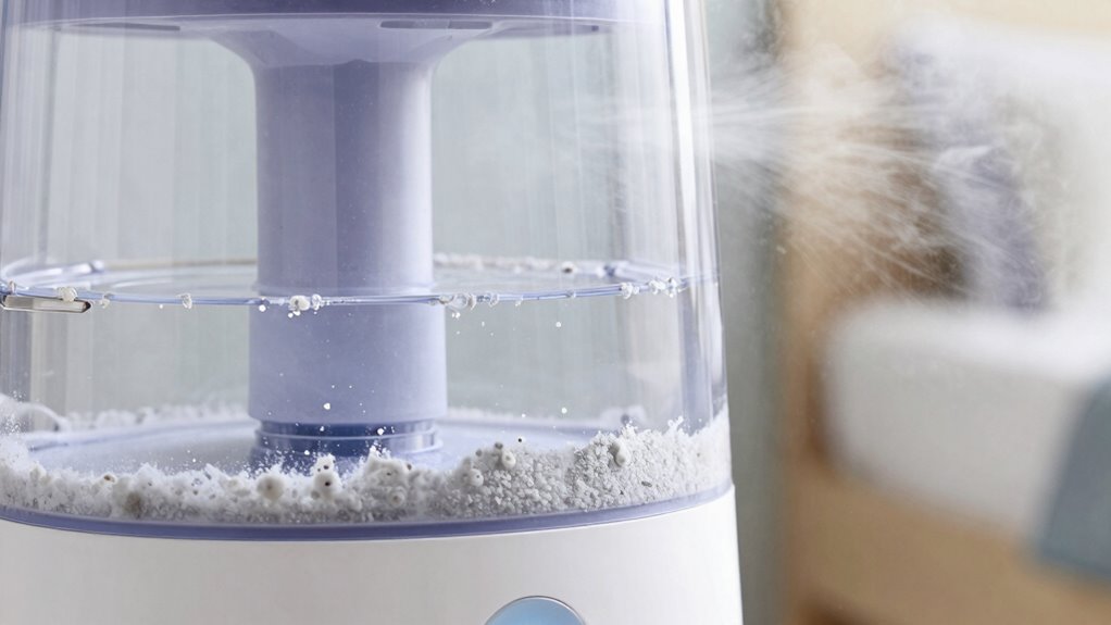 hard water causes mineral buildup