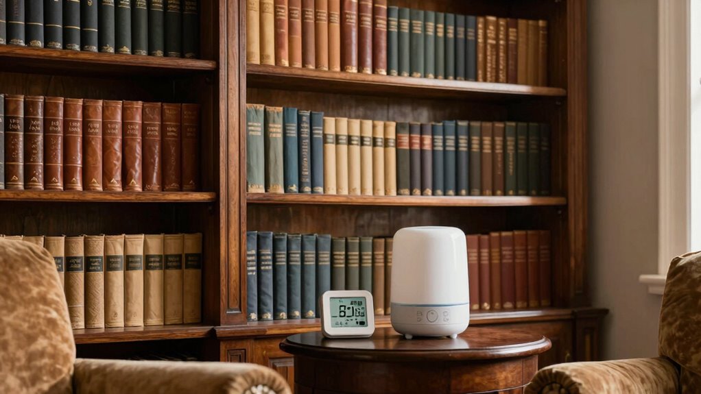 humidity control for book preservation
