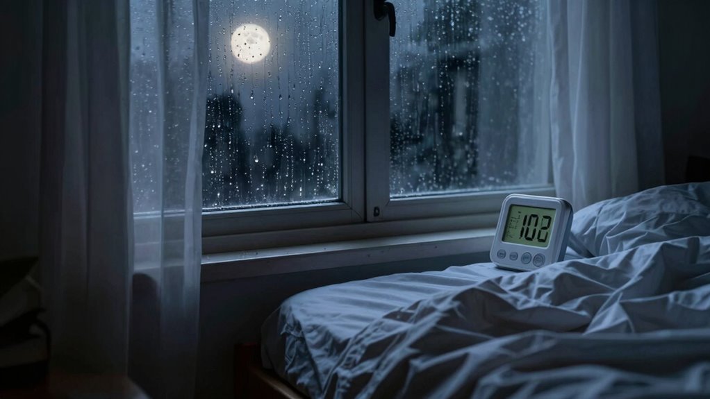 humidity decrease disrupts sleep