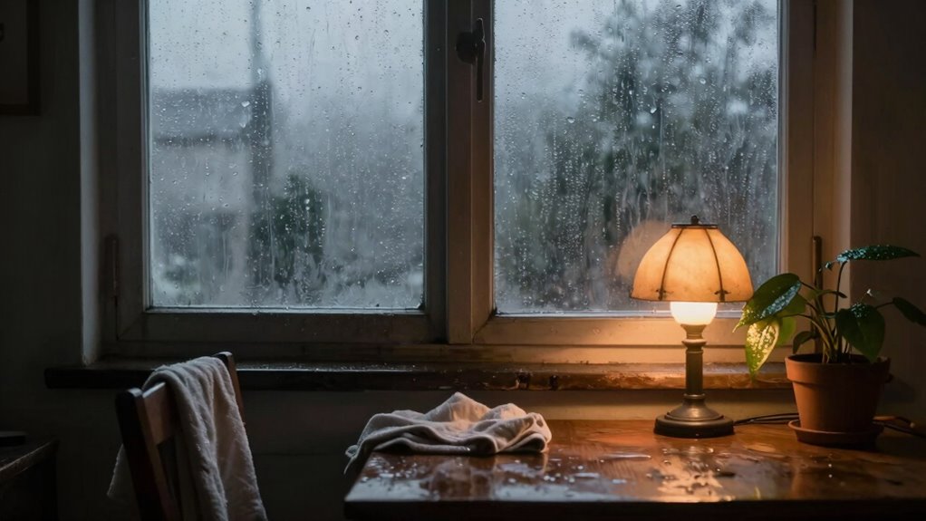 indoor moisture increases quickly