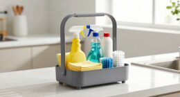 low odor cleaning caddy