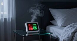 nighttime co2 and sleep