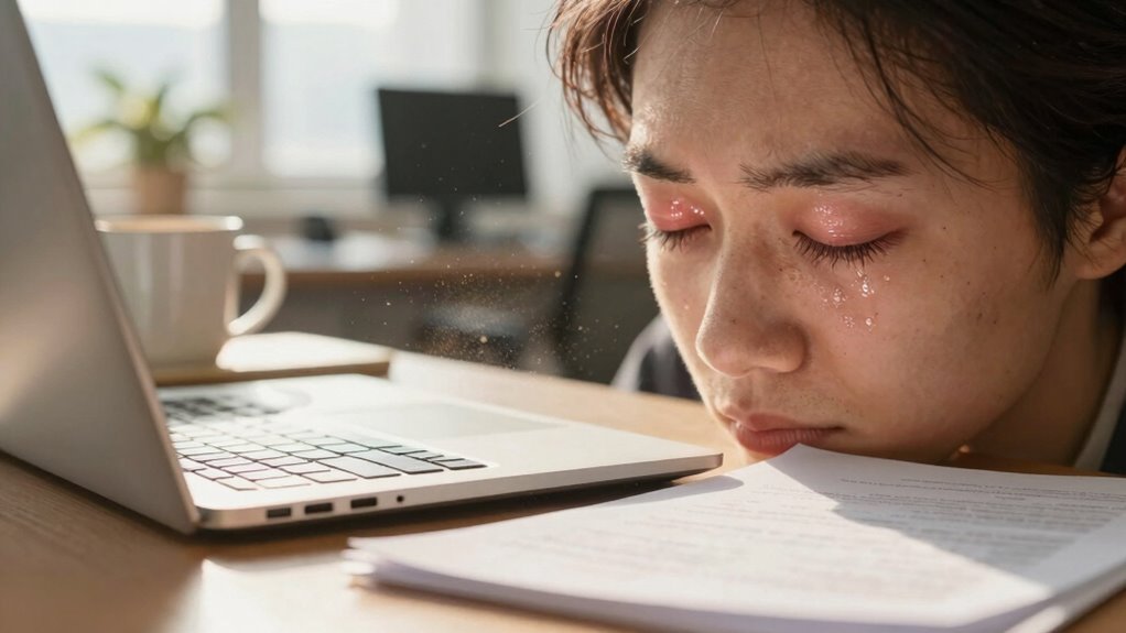 office air causes dry eyes