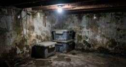 persistent basement musty odors