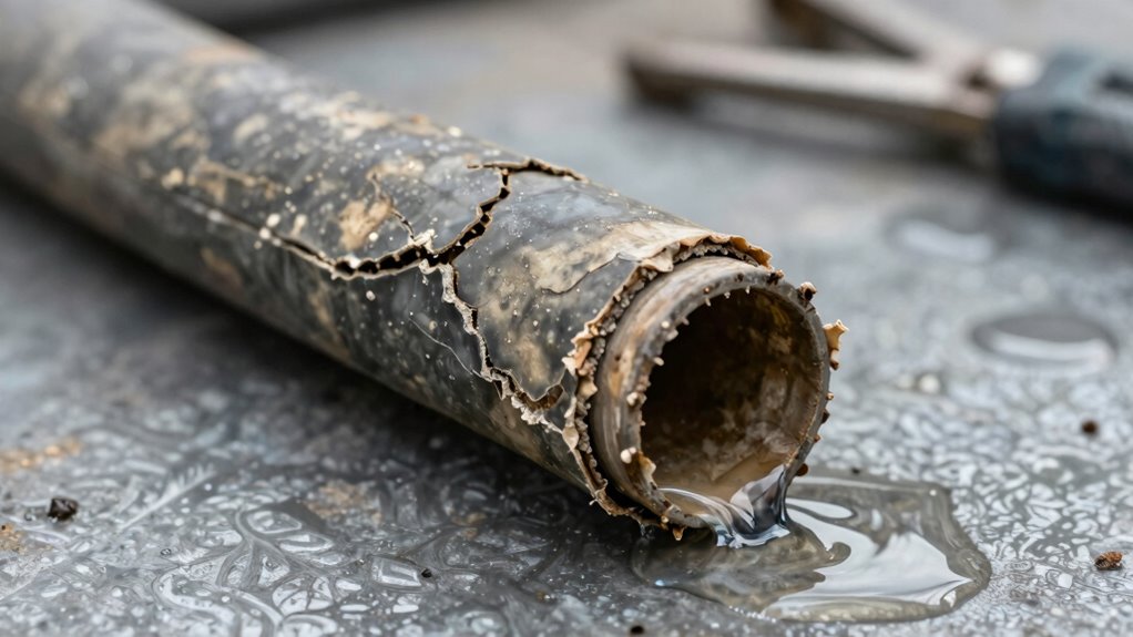 poor quality hose materials
