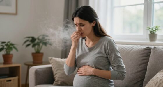 pregnancy heightens odor sensitivity