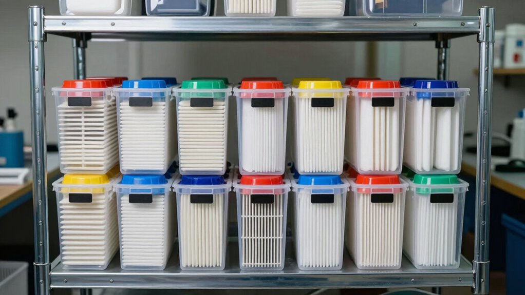 proper storage for spare filters