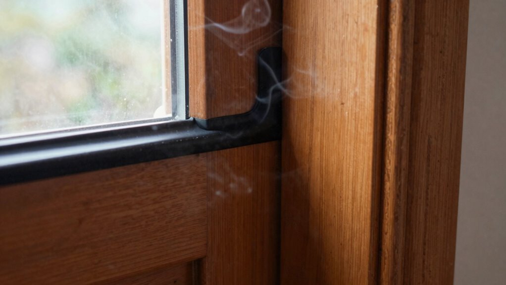 seal doors against smoke