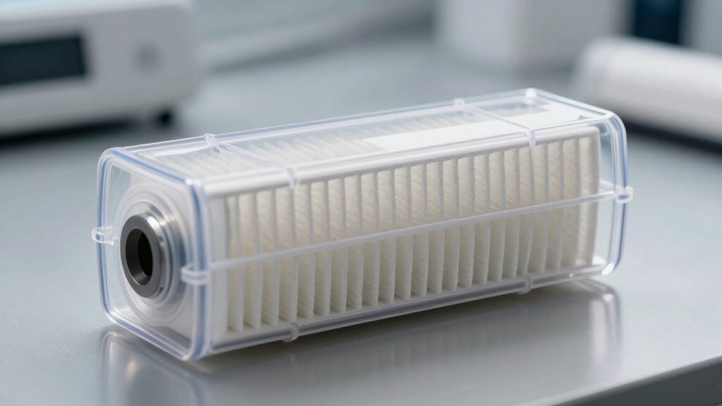 sealed filters ensure efficiency