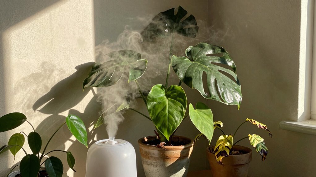 winter humidity affects houseplants
