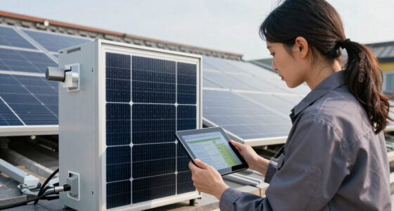 Solar module cooling tech based on perforated fins
