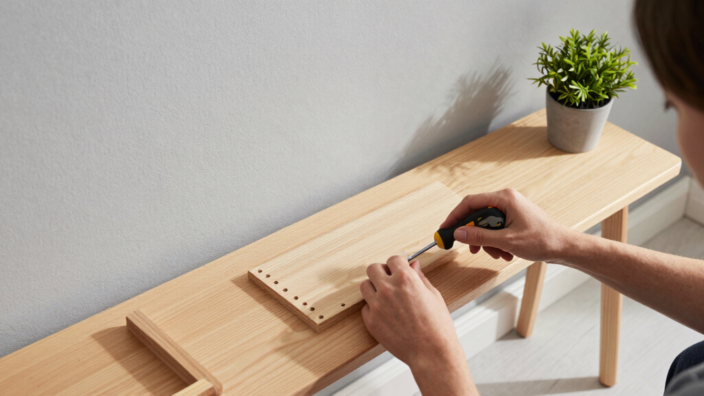 The "Creative" IKEA Hack for a Minimalist Console in Any Corner